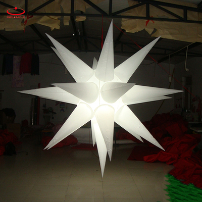 OEM inflável luz LED inflável decoração de flores com luzes