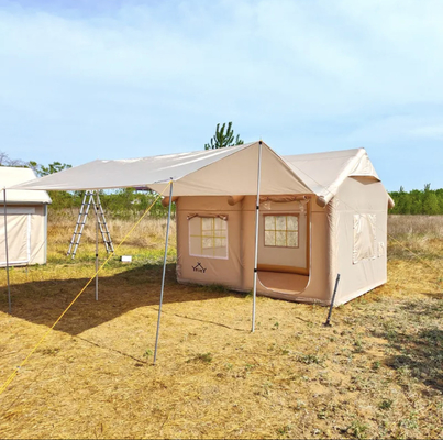 Venda a retalho Tenda de ar personalizada para acampamento inflável para 8 pessoas Tenda de acampamento inflável para acampamento