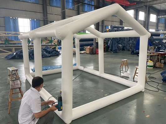 Venda a retalho Tenda de ar personalizada para acampamento inflável para 8 pessoas Tenda de acampamento inflável para acampamento