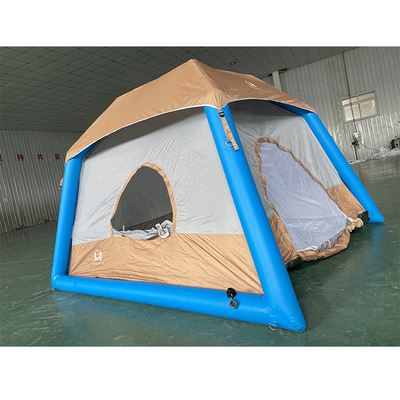 Decoração de hotel de luxo impermeável Casa de cúpula transparente Tenda de deserto Tenda de acampamento ao ar livre