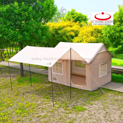 Venda Quente Tenda Inflavel Portátil de Acampamento para Ar Livre Tenda Inflavel Espessada Para Acampamento