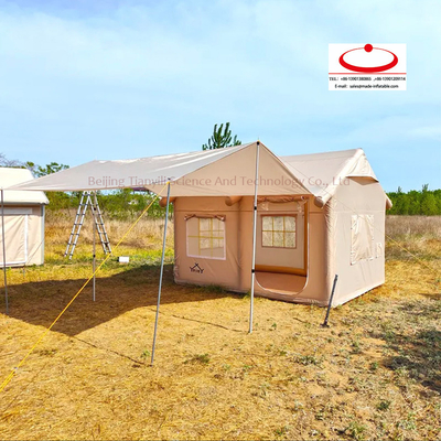 Venda Quente Tenda Inflavel Portátil de Acampamento para Ar Livre Tenda Inflavel Espessada Para Acampamento