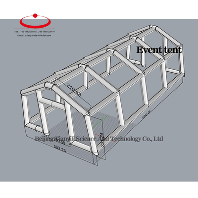 Nova ideia banquete design personalizado festa ao ar livre publicidade carpas de casamento infláveis para venda