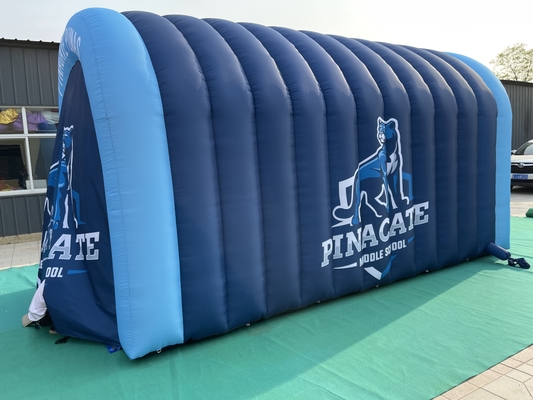 Fabricante Personalizar LED E LOGO Tendas de ar inflável acampamento exterior PVC material impermeável para festa