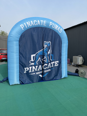 Fabricante Personalizar LED E LOGO Tendas de ar inflável acampamento exterior PVC material impermeável para festa