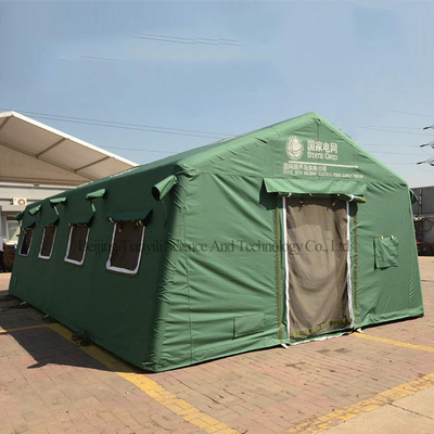 OEM/ODM Grande conveniente de alta qualidade para acampamento ao ar livre Tenda inflável verde