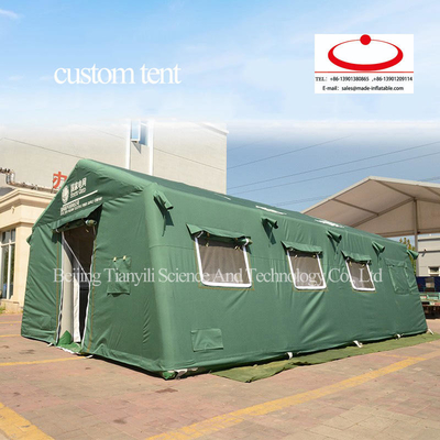 OEM/ODM Grande conveniente de alta qualidade para acampamento ao ar livre Tenda inflável verde