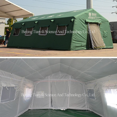 OEM/ODM Grande conveniente de alta qualidade para acampamento ao ar livre Tenda inflável verde