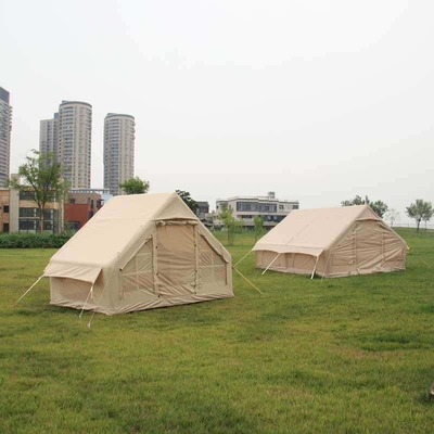 2023 Personalizado 2-3 Pessoas Tenda de acampamento familiar impermeável Casa inflavel de ar exterior Tenda de acampamento inflavel