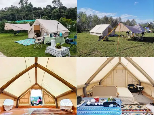 Fabricante Fornecimento direto Novos chegados Tenda de ar inflável Super leve Tenda de cabine inflável familiar