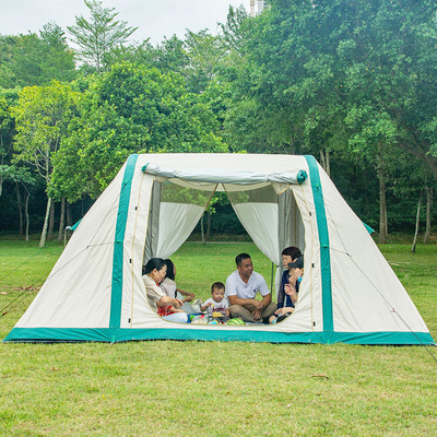 Quente Quatro estações 10 pessoas Inverno impermeável ao ar livre Hotel de luxo Deserto Pop Up Air Tent Tenda de acampamento inflável para 8 pessoas