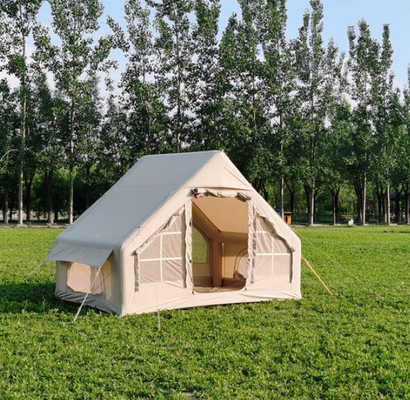 Impermeável Luxo personalizado Camping Tent Air Família Outdoor Inflatable House Tent House Inflatable Beach Tent Camping