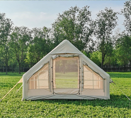 Impermeável Luxo personalizado Camping Tent Air Família Outdoor Inflatable House Tent House Inflatable Beach Tent Camping