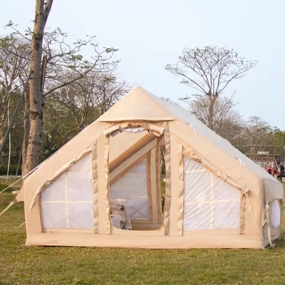 Fábrica Tenda portátil à prova d'água Acomodação ao ar livre Tenda de acampamento inflável