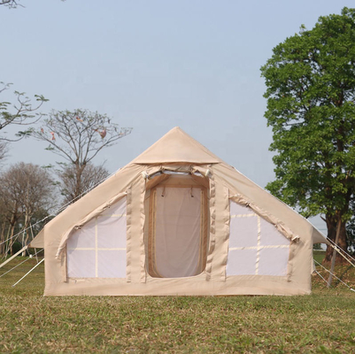 Fábrica Tenda portátil à prova d'água Acomodação ao ar livre Tenda de acampamento inflável