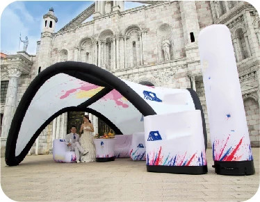 Hot Sale Eventos Exibição Esporte Área Livre Marquee de Ar Publicidade Promocional Cúpula inflável Gazebo Canopy Air Sealing Tent Para