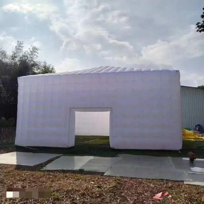 Tenda de exposição de estruturas infláveis brancas Tenda de exposição grande inflável branca para eventos publicitários
