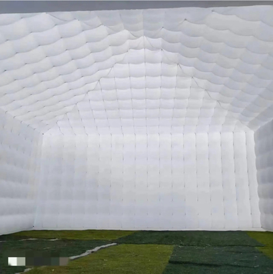 Tenda de exposição de estruturas infláveis brancas Tenda de exposição grande inflável branca para eventos publicitários