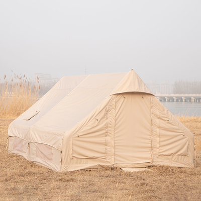 Customize Logotipo Tenda de acampamento inflável Tenda de telhado com ar de tecido de Oxford
