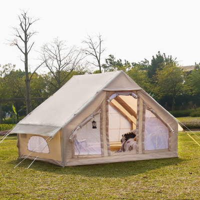 Customize Logotipo Tenda de acampamento inflável Tenda de telhado com ar de tecido de Oxford