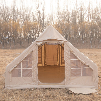 Customize Logotipo Tenda de acampamento inflável Tenda de telhado com ar de tecido de Oxford