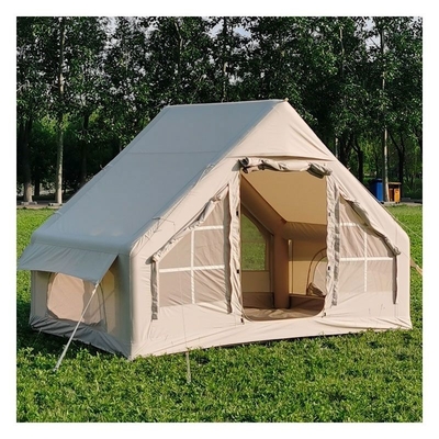 Tenda de acampamento inflável ao ar livre Tenda impermeável de tecido de Oxford