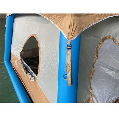 Tenda de acampamento inflável dobrável Tenda de ar com bomba de ar