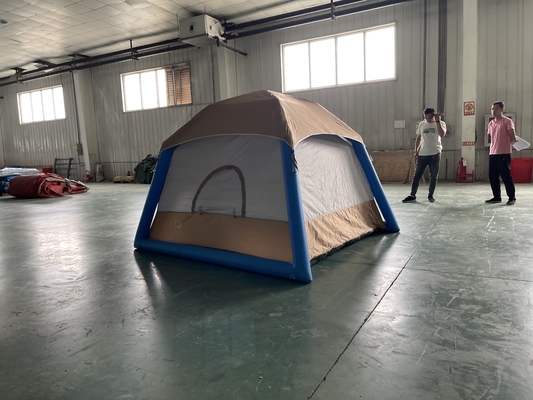 Tenda de acampamento inflável dobrável Tenda de ar com bomba de ar