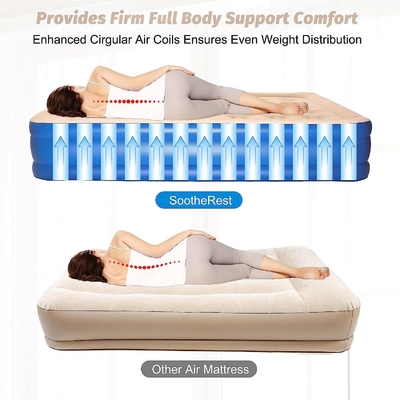 Cama aerodinâmica incrível Cama auto-eletrônica inflável para dormir