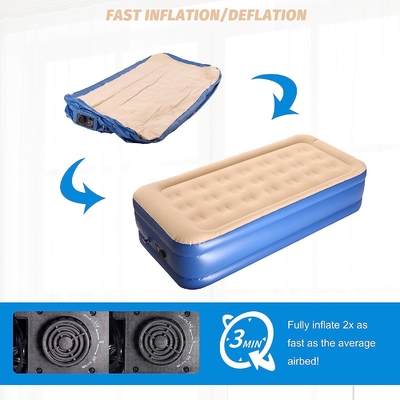 Cama aerodinâmica incrível Cama auto-eletrônica inflável para dormir