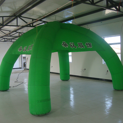 Tenda gigante inflável exterior de quatro patas para venda de logotipo impresso