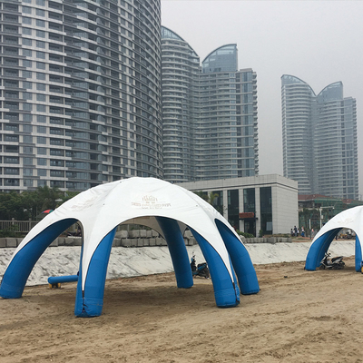 Tenda gigante inflável exterior de quatro patas para venda de logotipo impresso