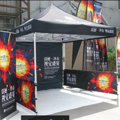 20 pés de alumínio exterior Hexagonal Up Tent Pop Up Canopy, Folding Gazebo Tent 3X3M, 3X6M tamanho
