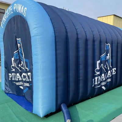 Tenda de túnel inflável resistente aos raios UV