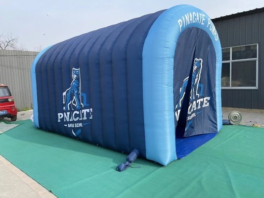 Tenda de túnel inflável resistente aos raios UV