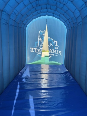 Tenda de túnel inflável resistente aos raios UV