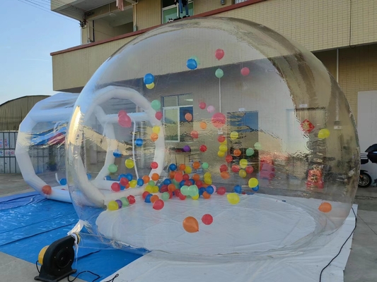 Casa inflável gigante de bolhas ao ar livre Tenda inflável de bolhas de 3 m