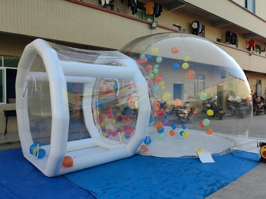 Casa inflável gigante de bolhas ao ar livre Tenda inflável de bolhas de 3 m