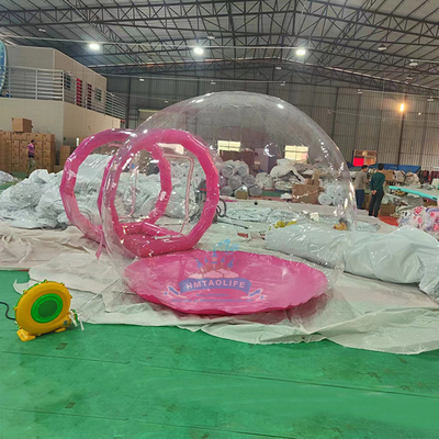 Tamanho 4m Tenda de Iglu de Plástico Material de PVC OEM Tenda de Bolhas