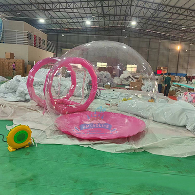Tamanho 4m Tenda de Iglu de Plástico Material de PVC OEM Tenda de Bolhas
